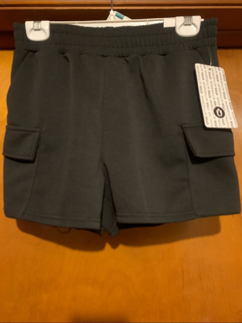 NWT Otos Size S/M Black Active Shorts